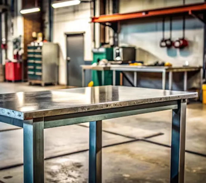 prepare the work area